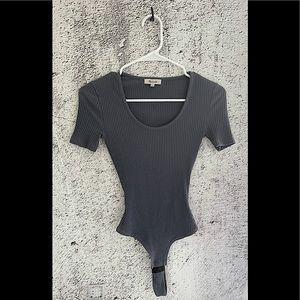 Madewell Bodysuit Ash Blue XS